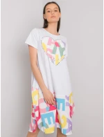 Šaty DHJ SK 13119.26P biela Šaty DHJ SK 13119.26P biela