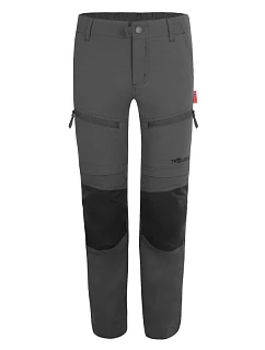 Trollkids Detské nohavice Nordfjord na zips pre chlapcov/dievčatá Anthracite (852-602)