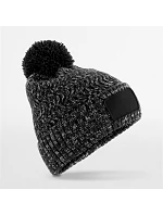 Beechfield B 331 Pletená čiapka s bambulou „Ramble Patch“ 53.0331 black twist Beechfield B 331 Pletená čiapka s bambulou „Ramble Patch“ 53.0331 black twist