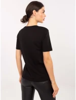 Tričko D12022M02844A čierne