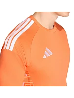 Pánsky súťažný brankársky dres adidas Tiro 26 s dlhým rukávom orange KB5248 men