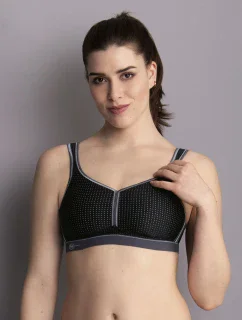 športová podprsenka Performance 5566 black/anthracite - Active