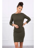 Klasické khaki šaty