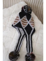 Dámska klapka na uši Eunika K322 black+grey Dámska klapka na uši Eunika K322 black+grey