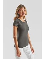 Fruit of the Loom Lady-Fit Valueweight T Dámske tričko 16.1372 tmavošedá melírovaná Fruit of the Loom Lady-Fit Valueweight T Dámske tričko 16.1372 tmavošedá melírovaná