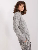 BA SW 8038 jumper.28P sivá