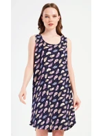 Dámska nočná košeľa s ramienkami