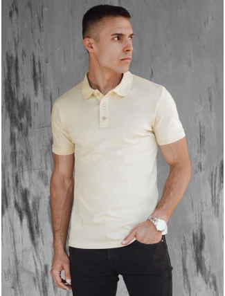 FashionStreet pánske žlté polo tričko PX0606 FashionStreet pánske žlté polo tričko PX0606