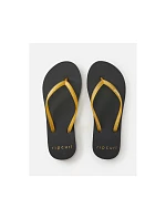 RIP CURL Žabky s trblietkami - čierne/zlaté RIP CURL Žabky s trblietkami - čierne/zlaté