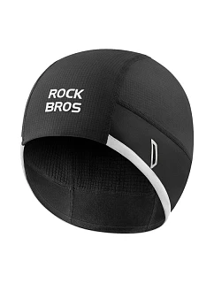 Rockbros M016 zimná vetruodolná cyklistická čiapka veľkosti 54-61 cm - čierna