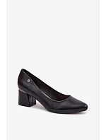 Lodičky na podpätku Vinceza 62292 Black Lodičky na podpätku Vinceza 62292 Black