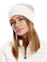 Dámska čiapka AT CZ 17230.43 svetlo hnedá