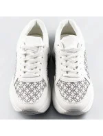 Biele dámske športové topánky (SG-137)