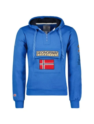 Geographic Norway Gymclass EO DB 100 M WU6582H/GNO-Royal Blue Mikina