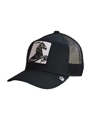 Detská čiapka Goorin Bros. Little Stallion Trucker - 201-0033-BLACK Kids