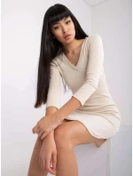 Šaty RV SK 7453.63 svetlo béžová