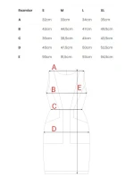 M864 Mini šaty s čipkovanými panelmi - ecru