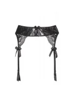 Dámsky podväzkový pás V-6472 čierny - Axami