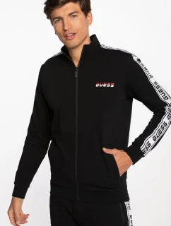 Pánska mikina U0BA33K6XF0 - JBLK čierna - Guess