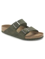 Birkenstock Arizona Vegan Microfaser Regular Dámske a pánske vegánske šľapky Desert Dust Thyme (1024550)