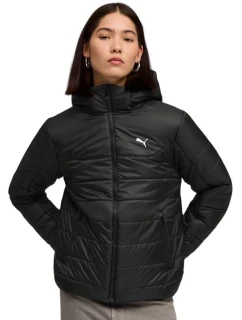 Dámska zateplená bunda Puma ESS s kapucňou Black 685231 01