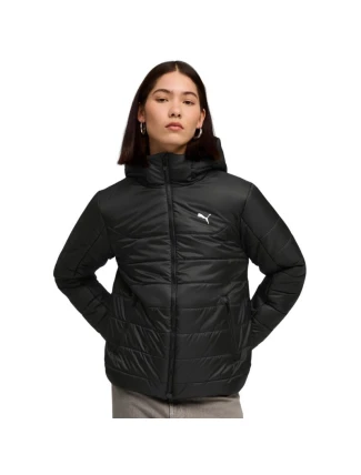 Dámska zateplená bunda Puma ESS s kapucňou Black 685231 01 Dámska zateplená bunda Puma ESS s kapucňou Black 685231 01