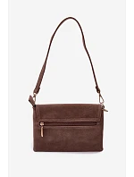 Malá Kabelka Listonoška z Eko semiše Tmavě béžová Lucelle