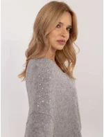 Jumper DHJ SW 17690.21 sivý