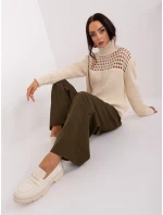 Jumper TO SW 1909.11X svetlo béžová