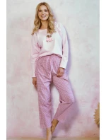 3434 DÁMSKE DLHÉ PYŽAMO ELISA S-XL