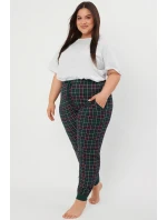 Talianska móda Foggia long sp. farba:print/green Talianska móda Foggia long sp. farba:print/green