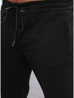 Pánske čierne nohavice FashionStreet jogger UX4263 Pánske čierne nohavice FashionStreet jogger UX4263