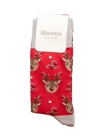 Steven art.136 Vianočné ponožky pre mužov 41-46