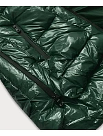 Dámska maľovaná prešívaná bunda Dark Green (7697) Dámska maľovaná prešívaná bunda Dark Green (7697)