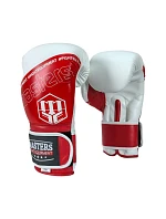 RPU-FOLK 12 oz biele a červené boxerské rukavice