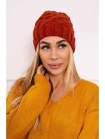 Fleecová čiapka Agnes K239 červená