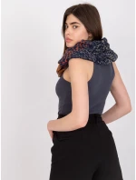 Tunelový šál AT KM 241380 tmavo modrá