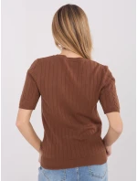 Jumper PM SW B 613.09 svetlohnedý