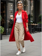 Dámske dlhé tenisky BINCIA red FashionStreet TY5675