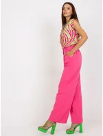 DHJ nohavice SP 15679.01X tmavo ružová