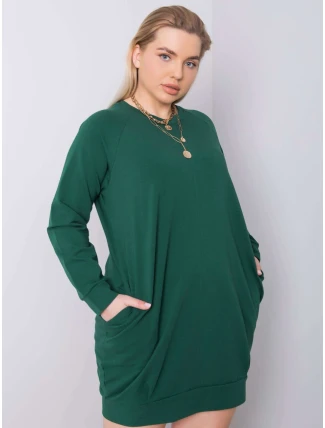 Šaty RV SK 6296.99 tmavo zelená Šaty RV SK 6296.99 tmavo zelená